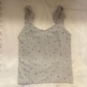 Willow and Root semi crop top